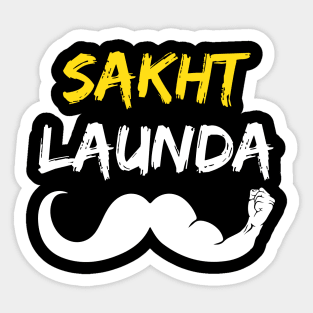 Sakht Launda - The logical single Indian man desi Hindi Sticker